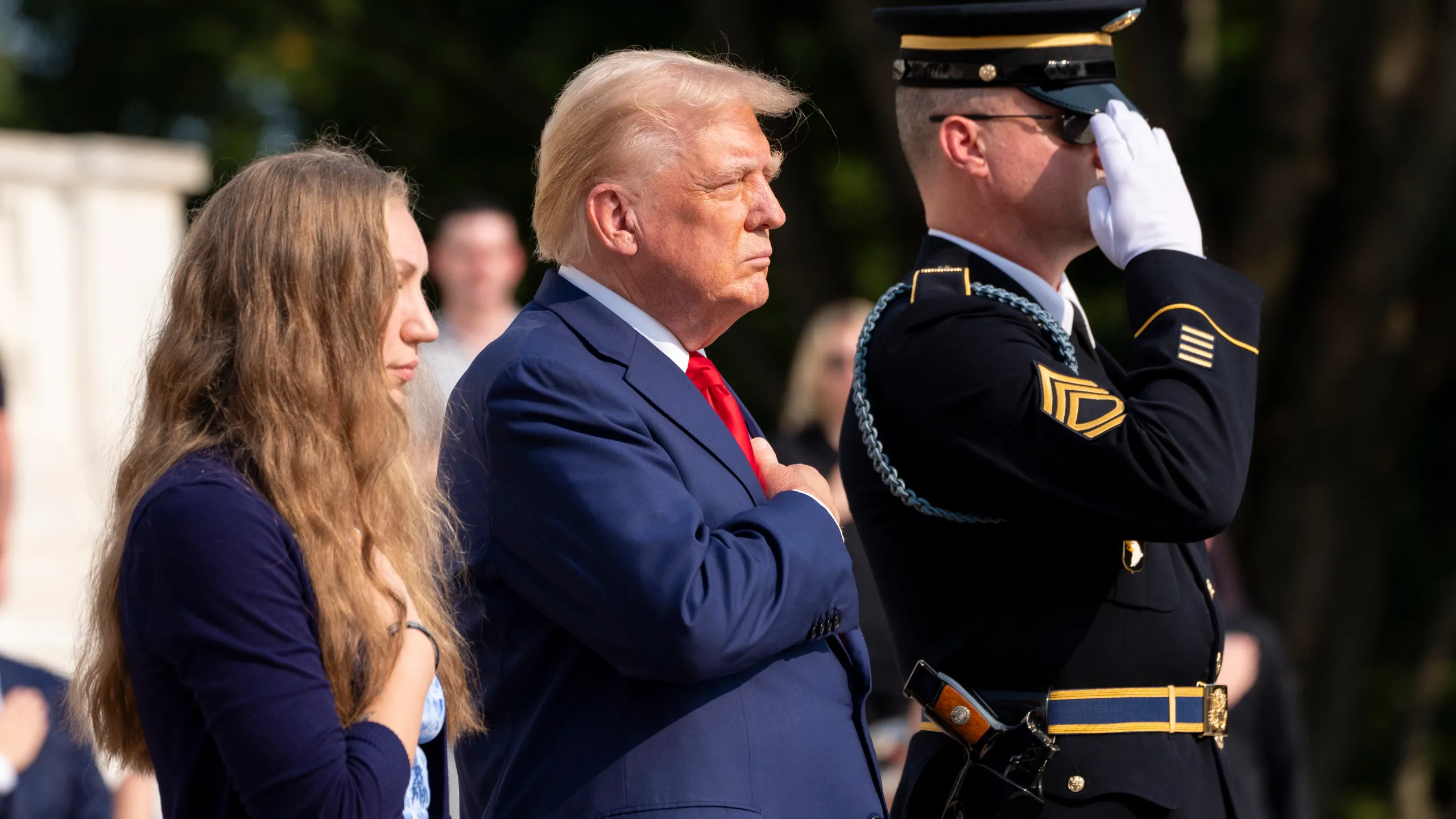 Trump Honors Military Killed in Afghanistan While Biden Vacations