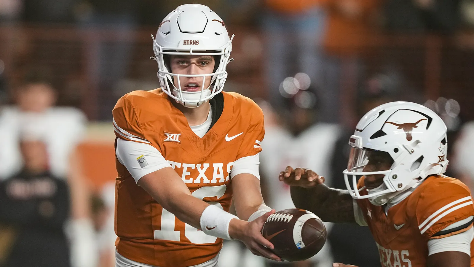 Arch Manning Throws First College Touchdown, Runs for Another in Texas Rout