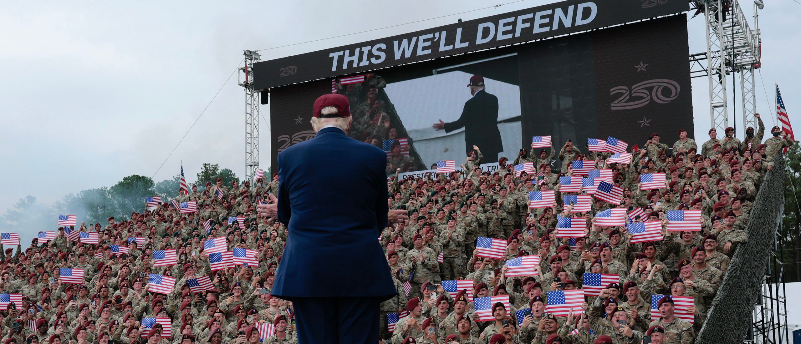 Trump Vows to Reinstate Original Confederate Names for Various Military Bases
