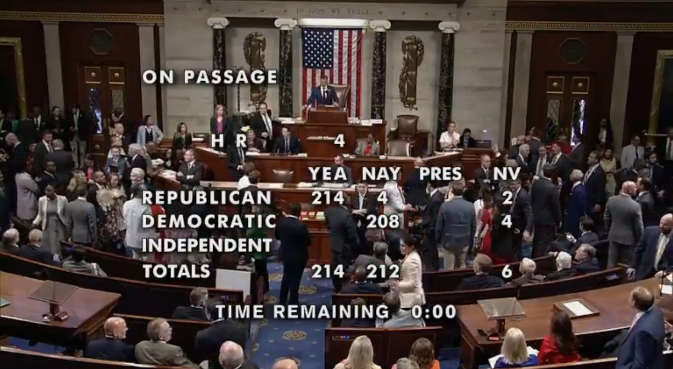 House Approves DOGE Cuts to NPR, PBS, USAID; Four Republicans Dissent